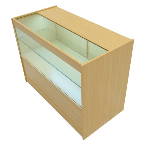 Adonis LED Shop Counter Set B1200, C1200 & CM60 - Maple