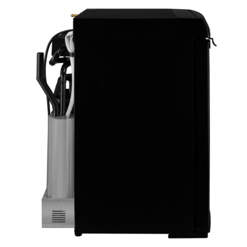 3 Way Absorption Fridge 43L Cooler LPG Gas AC DC 12V 240V Black Camping Caravan Motorhome Leisure Portable Cooler Portable 100% Silent Reversible Left / Right Opening Door Removable Shelves 7 - 14°C
