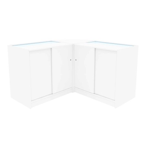 Triton LED Shop Counter Set K900, B900 & CM60 - White