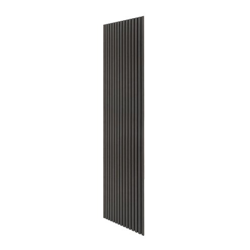 Acoustic Slat Wall Panel - Anthracite Grey