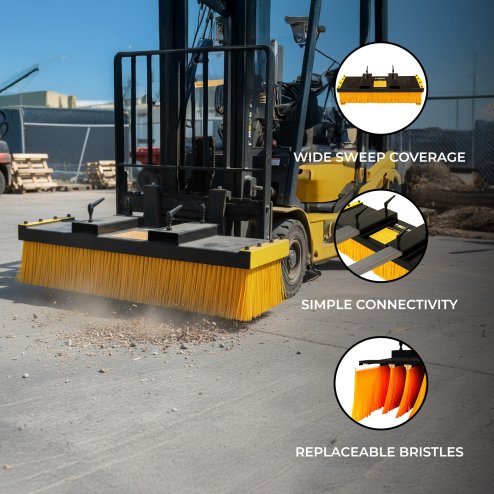 Forklift Sweeper Brush