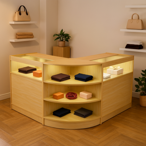 Theseus LED Shop Counter Set LM60 & 2 x B900 - Maple