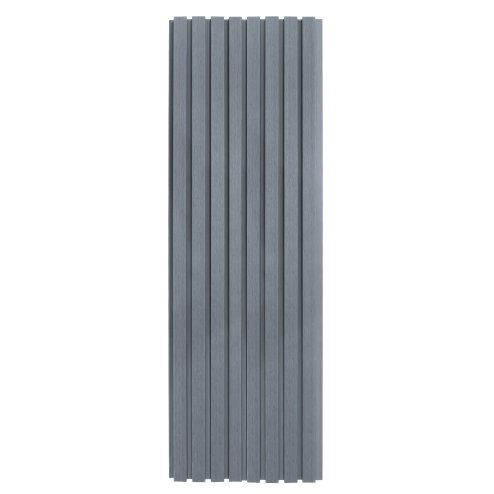 WPC Slatted Wall Cladding x 4 Panels – Grey