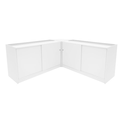 Andromeda LED Shop Counter Set LM60 & 2 x C1500 - White