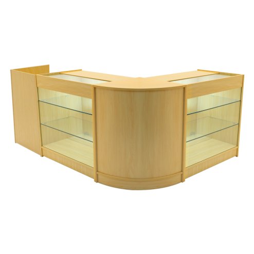 Aries LED Shop Counter Set CM60, TB60 & 2 x K900 - Maple