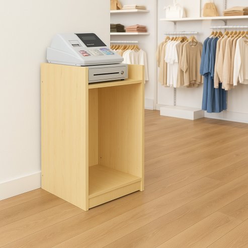 Shop Counter Till Block TB60 - Maple Image