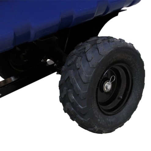 ATV Trailer Garden Tipping Quad Farm Heavy Duty Tractor Dump Cart Off-Road Tyres 295kg