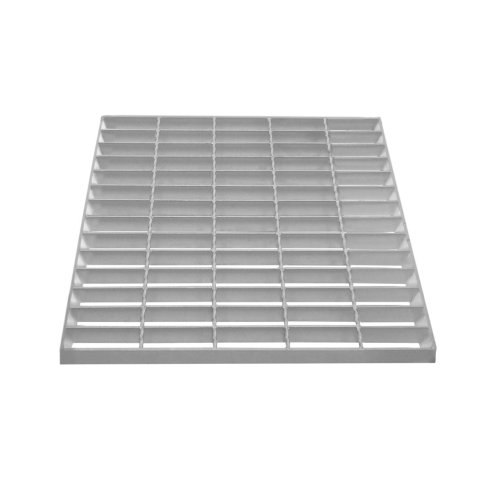 Galvanised Grating Floor Forge Walkway Mesh Floor Panel Grid Drainage Gutter Vent Heavy Duty Weatherproof Steel Zinc Coated 500mm x 500mm x 30mm 4mm Metal Thickness 250kg Load Capacity