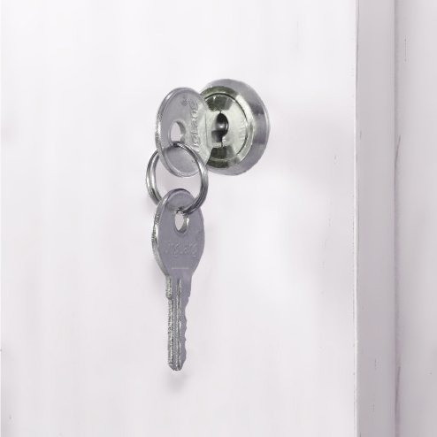 MonsterShop Taurus Retail Display Shop Counters Set & Glass Showcase Cabinet Units, Brilliant White