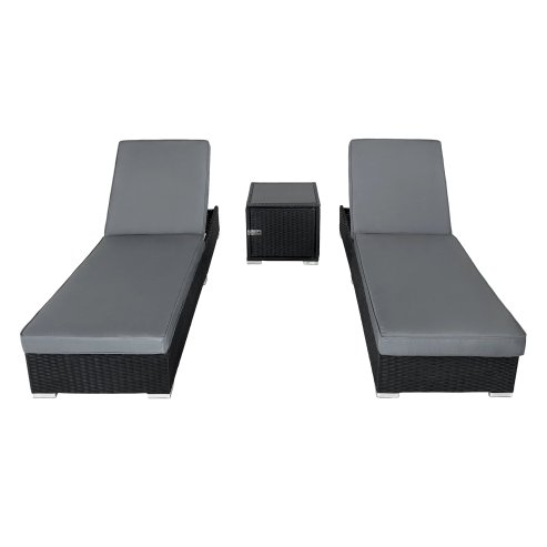 Jardi Rattan Sun Lounger Set