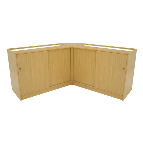 Andromeda LED Shop Counter Set LM60 & 2 x C1200 - Maple