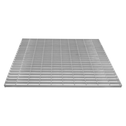 Galvanised Grating Floor Forge Walkway Mesh Floor Panel Grid Drainage Gutter Vent Heavy Duty Weatherproof Steel Zinc Coated 1000mm x 800mm x 30mm 4mm Metal Thickness 800kg Load Capacity