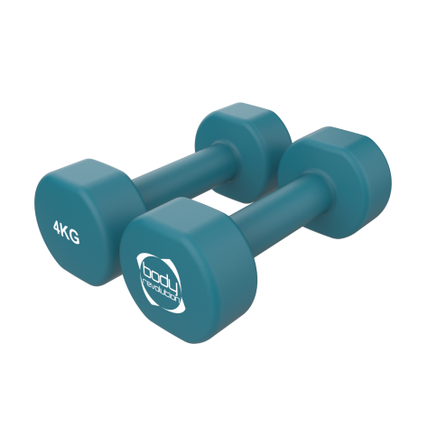 2 x 4KG Neoprene dumbbells Image