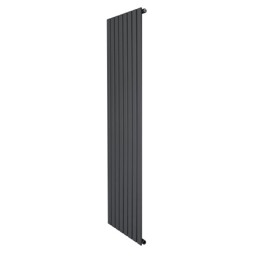 Flat Single Column Radiator - 1800 x 560mm - Anthracite Grey