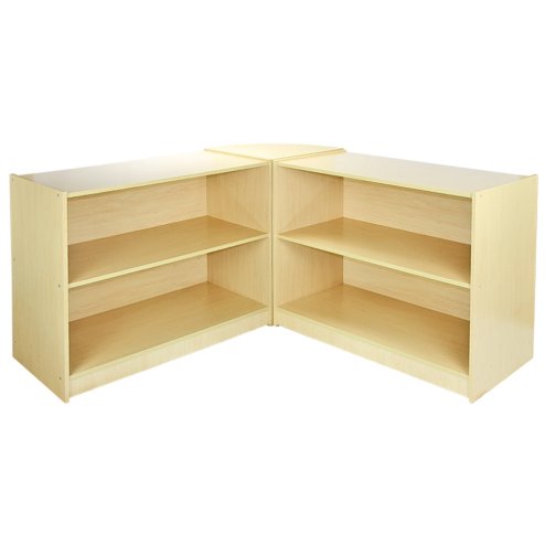 MonsterShop Zodiac Shop Counter Cabinets & Retail Display Showcase Set, Maple, Melamine MDF