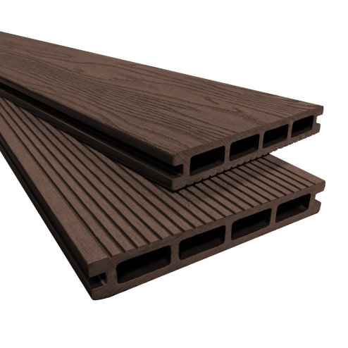 Composite Decking Boards x 5 – Brown