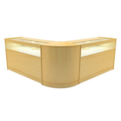 Iris LED Shop Counter Set CM60 & 2 x B1500 - Maple Image