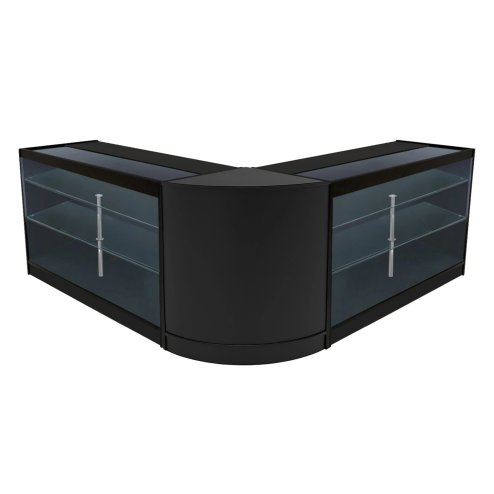 Helios LED Shop Counter Set CM60 & 2 x K1500 - Black