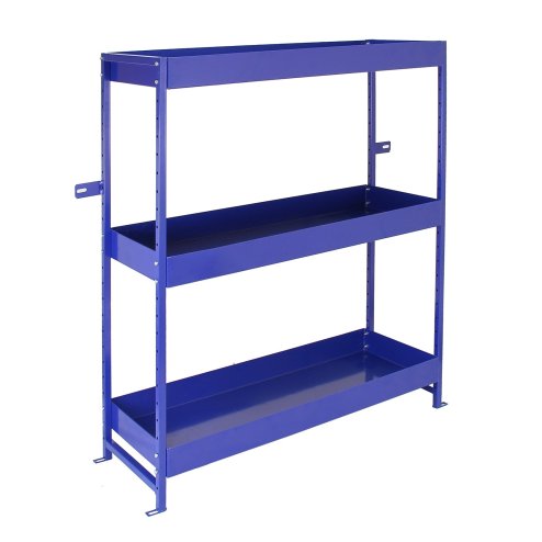 Monster Racking, Lightning Van Racking Metal Shelves Tool Storage Unit, 116.5cm x 115cm x 34.8cm