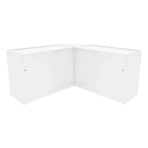 Triton LED Shop Counter Set K1200, B1200 & CM60 - White