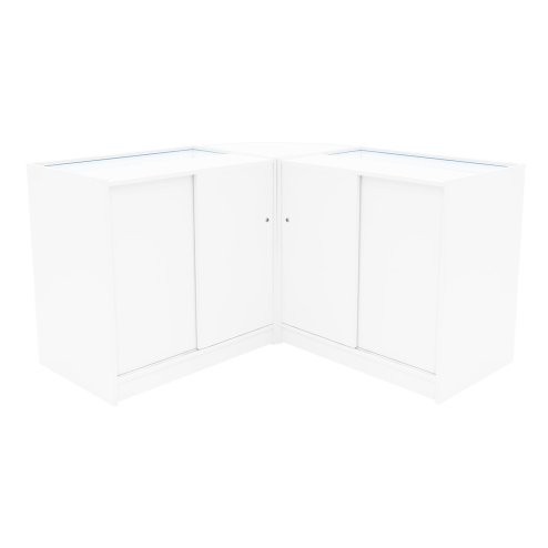 Demeter LED Shop Counter Set K900, B900 & LM60 - White