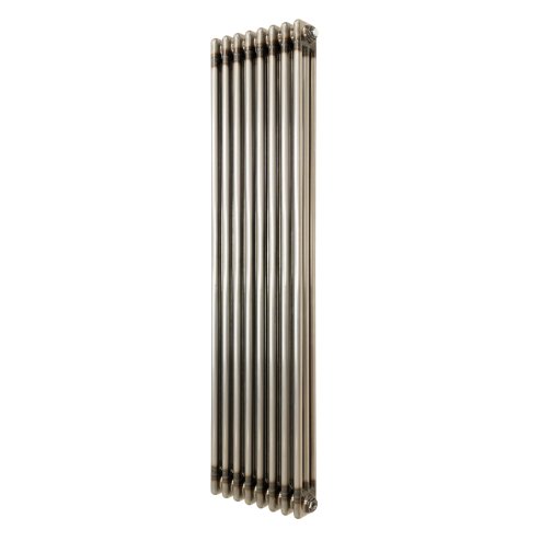 Traditional 3 Column Radiator - 1500 x 380mm - Raw Metal