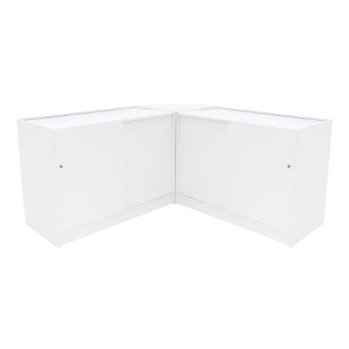 Selene LED Shop Counter Set CM60 & 2 x C1200 - White