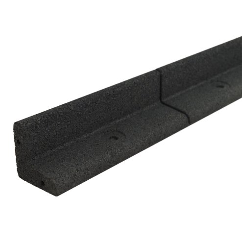 Flexible Lawn Edging 10 x 1.2m With Mallet - Black