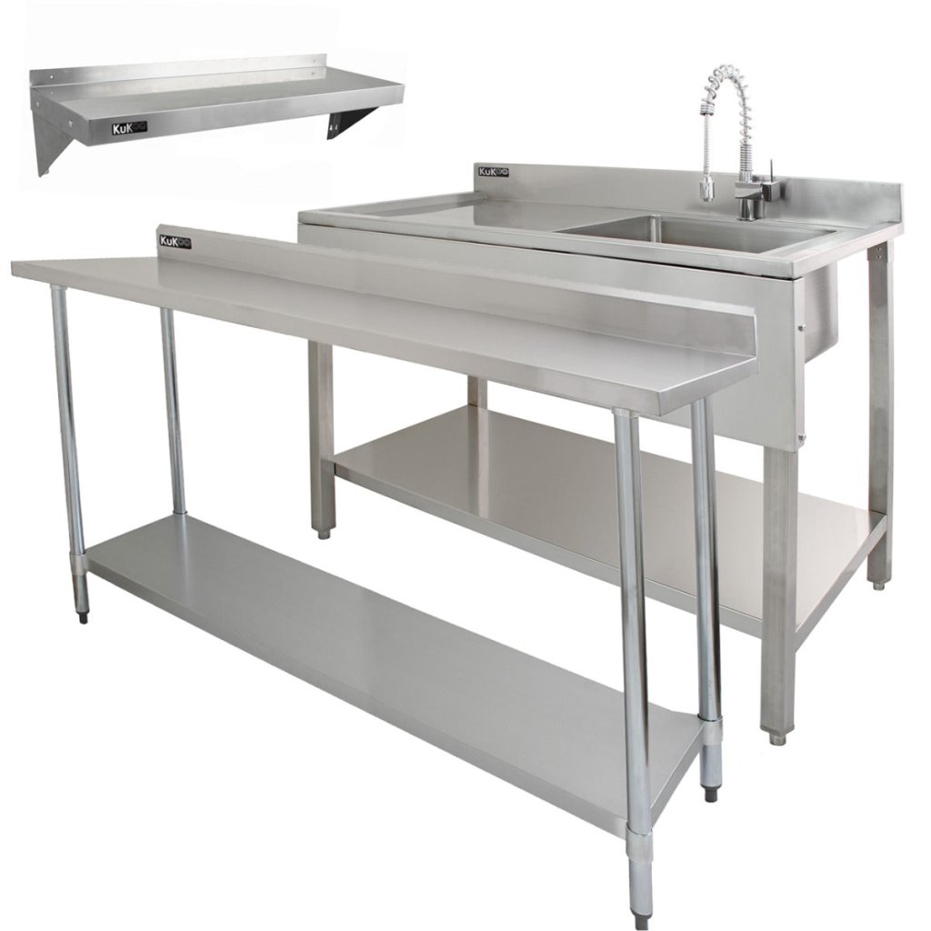 Commercial Prep Tables Image
