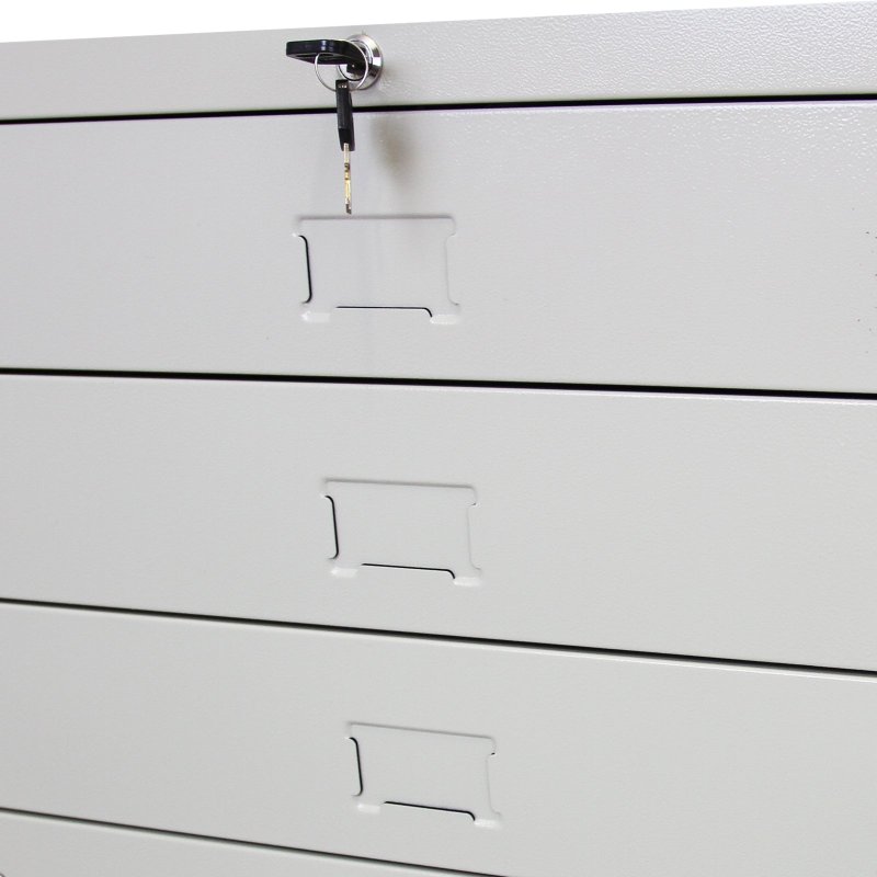A1 Architects Drawers Artist Studio Flat File Metal Plan Maps Art Graphic Design Office Lockable Storage