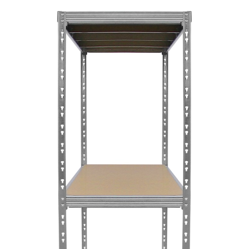 Heavy Duty Garage Shelving Extra Wide Boltless Racking 1200KG Capacity Galvanised Steel Metal 3 Tier Shelves Storage Unit Warehouse Home Shed Industrial 1 Bay | 2000 x 1860 x 600mm