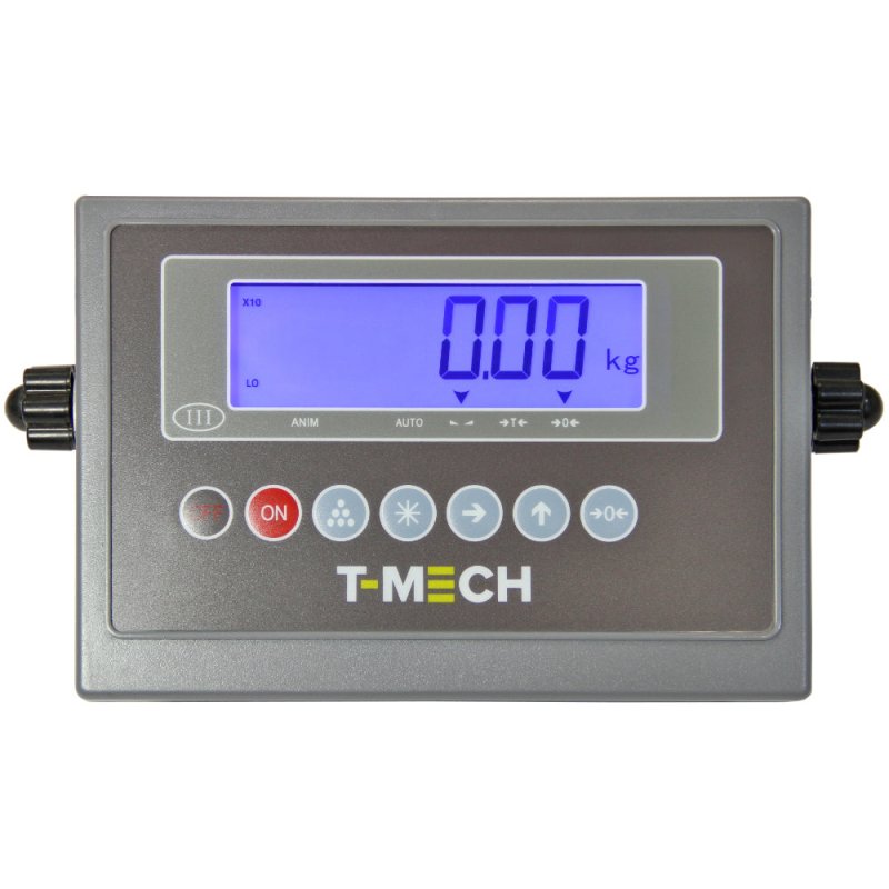 Pallet Scales Industrial Heavy Duty Weighing Scale LCD Display Weigh Measurement 120cm x 120cm