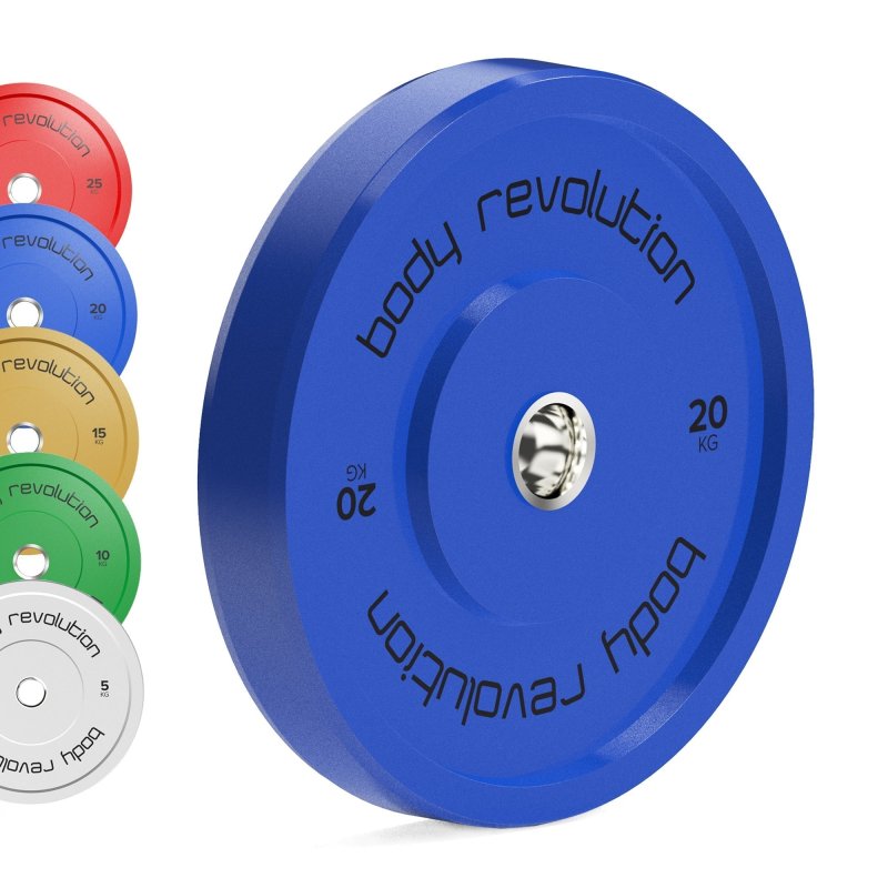 Olympic Bumper Plates Colour 25kg pair