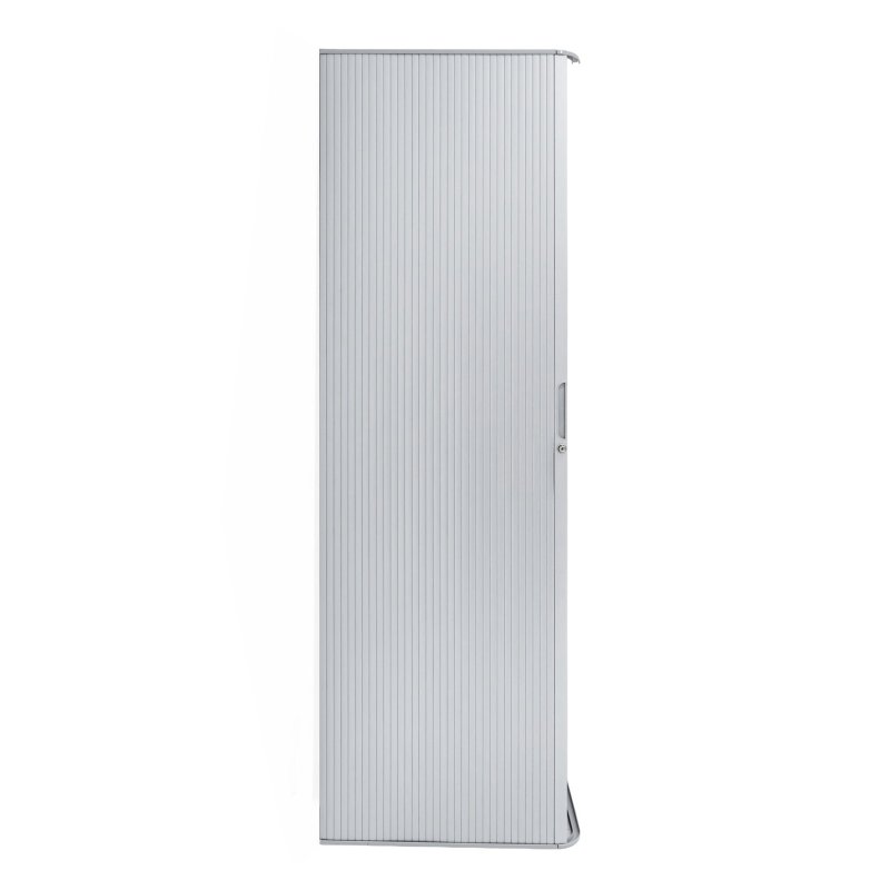 Tambour Shower Door - Silver