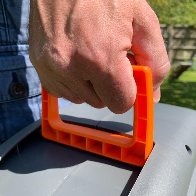 T-Mech Auto Rewind Hose Reel 20m + 2m, Wall-Mounted 8 Spray Nozzle Gun, Neat Retractable Hose-Pipe With Bracket And Fixings, 180?? pivot