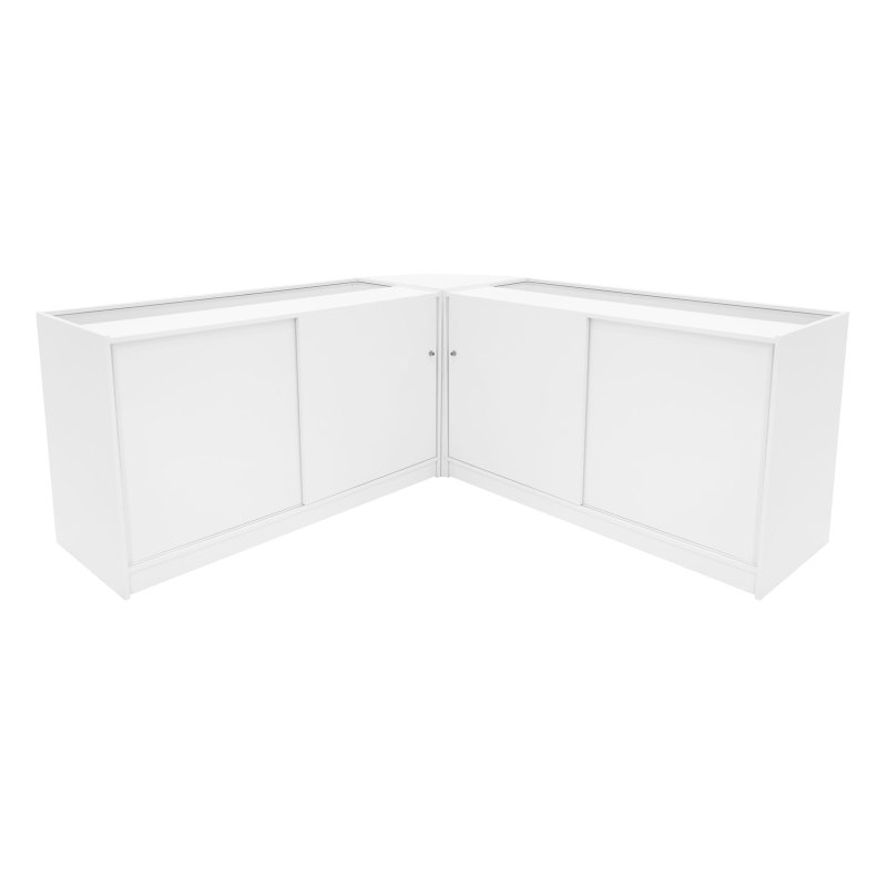 Calliope LED Shop Counter Set K1500, C1500 & LM60 - White