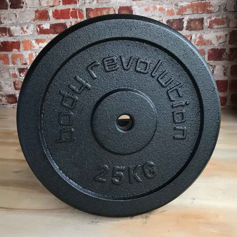 Cast Iron Weight Plates 25kg PAIR