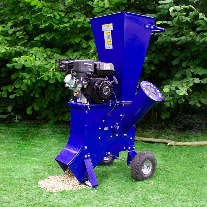 T-Mech 15HP Wood Chipper Petrol Garden Tree Commercial Timber Brush Branch Shredder