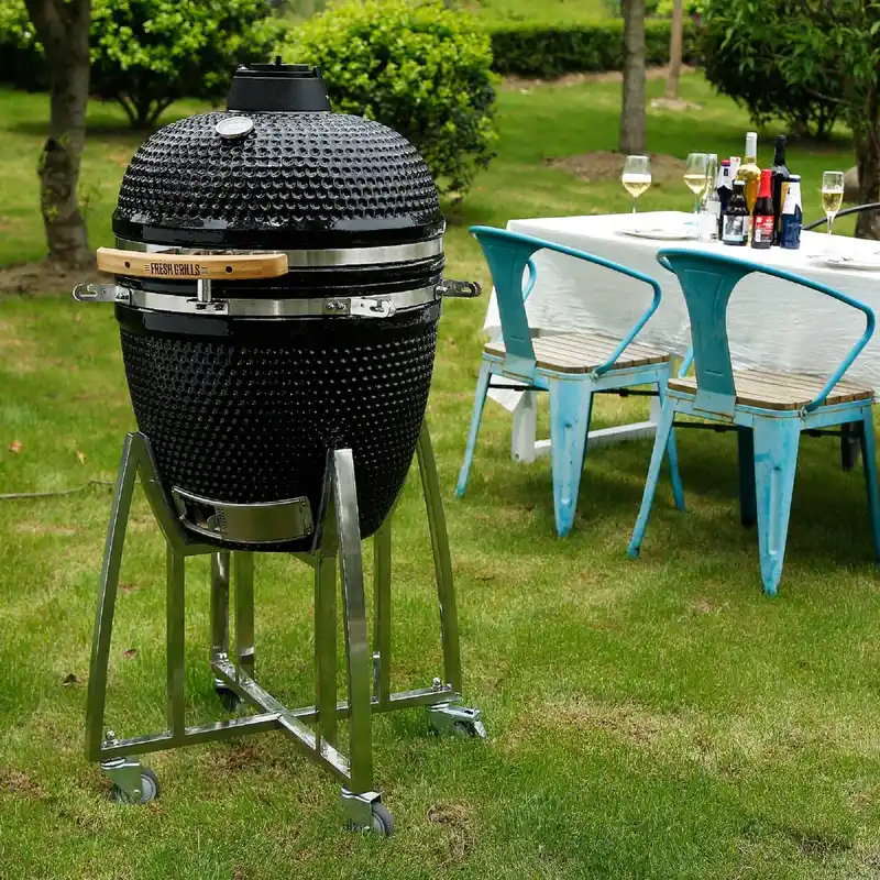 Fresh Grills Kamado Charcoal BBQ Grill 21