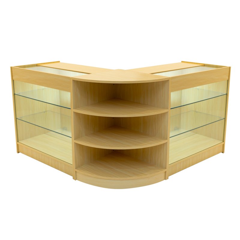 Apollo LED Shop Counter Set LM60 & 2 x K900 - Maple