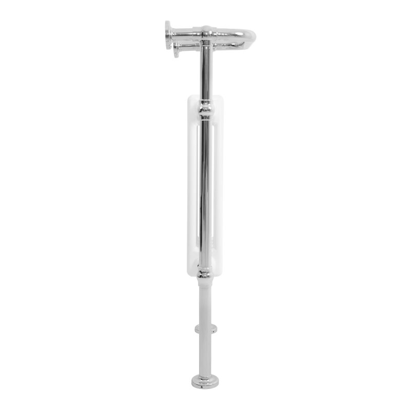Traditional Heated Towel Rail Radiator - 950mm x 660mm - White