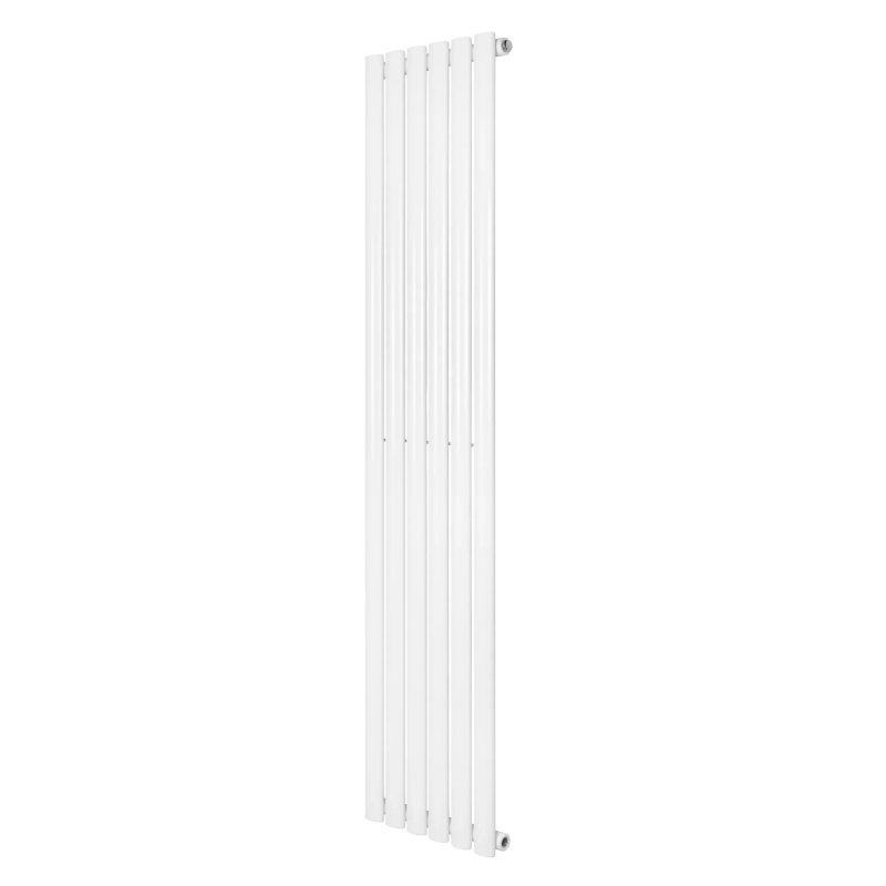 Oval Single Column Radiator - 1600 x 360mm - White
