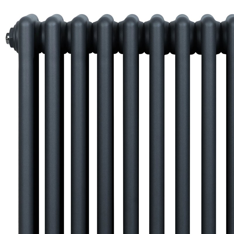 Traditional 4 Column Radiator - 300 x 1010mm - Anthracite