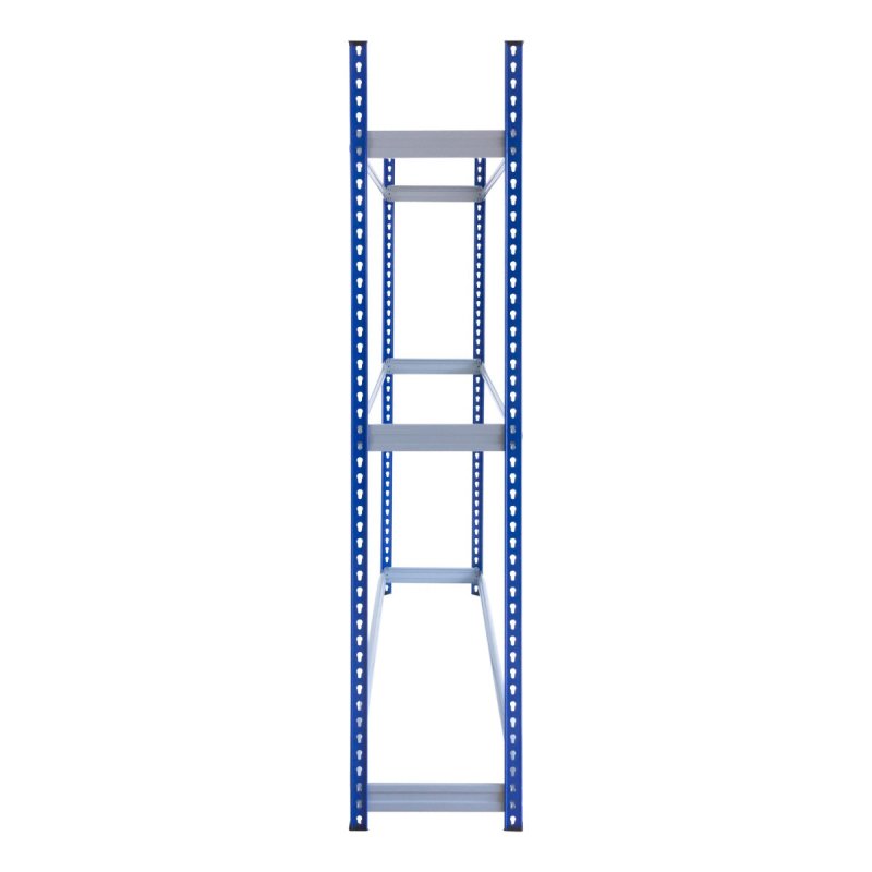 Tyre Racking Unit Wheel Storage Boltless Steel Shelving Bay Blue Garage Mechanic Workshop Heavy Duty 450kg Capacity Rack 3 Tier 24 Tyres 185cm x 185cm x 40cm FREE Rubber Mallet 2 x FREE Bay Connectors
