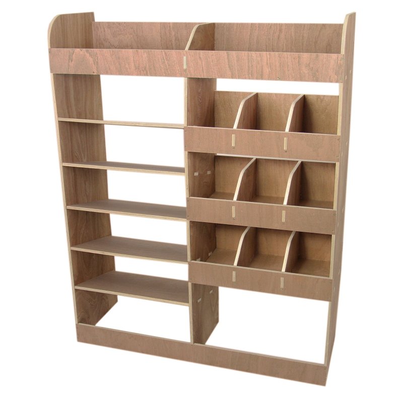 Vauxhall Vivaro SWB Plywood Van Racking Storage Utility Rack Unit Equipment Ply Shelving Tools / 12 x FREE L-Shaped Brackets