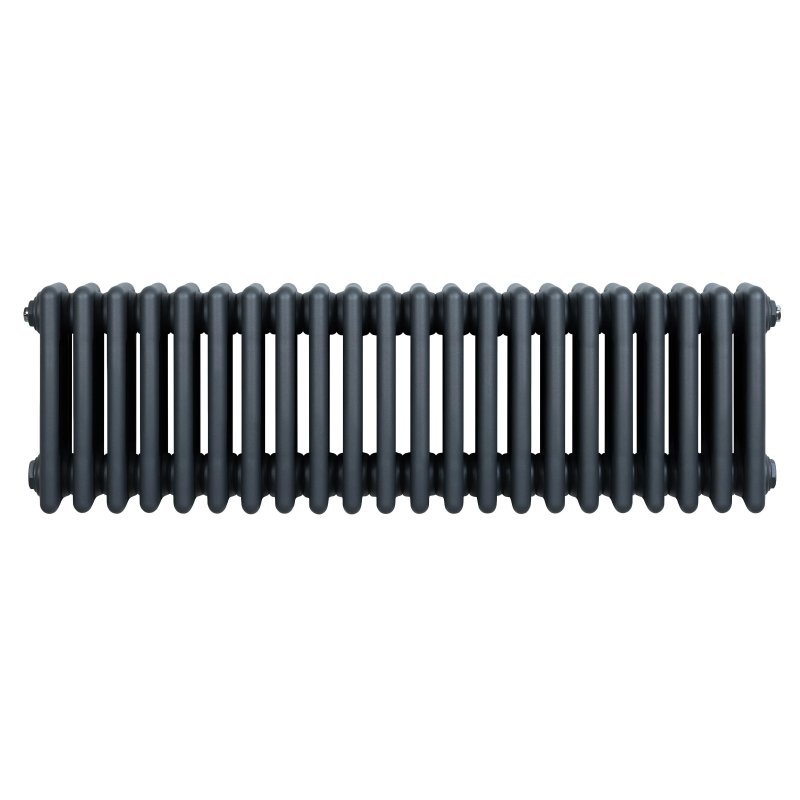 Traditional 4 Column Radiator - 300 x 1010mm - Anthracite