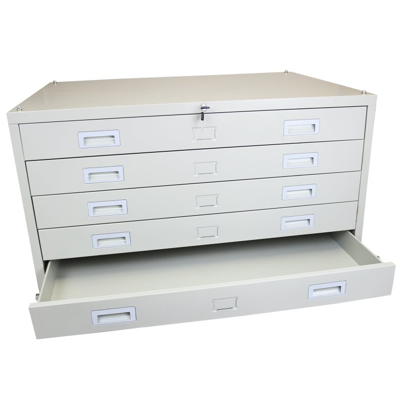 A1 Architects Drawers Artist Studio Flat File Metal Plan Maps Art Graphic Design Office Lockable Storage