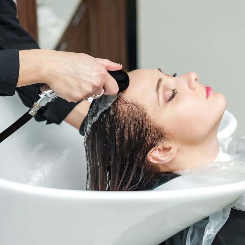 Salon Chair Backwash Unit Hairdressing Barber Tilting Sink Shampoo Back Hair Washing Hairdresser Wash White