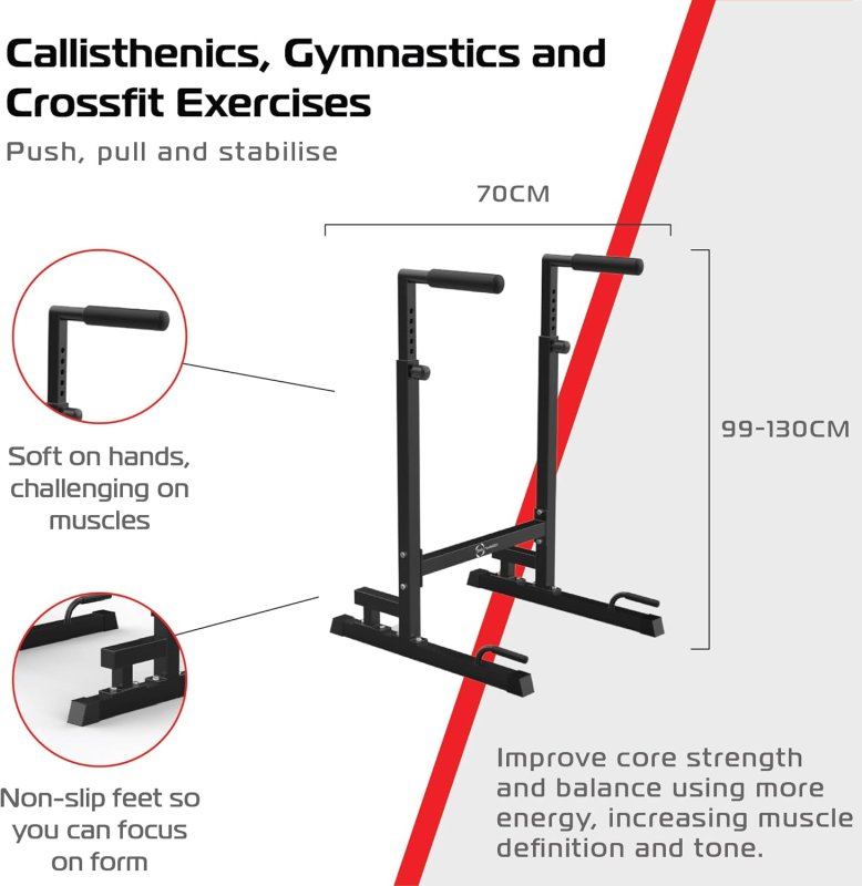 Parallettes Dip Bars XL
