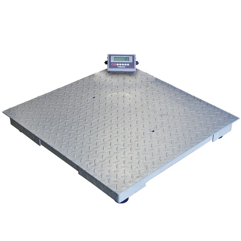 Pallet Scales Industrial Heavy Duty Weighing Scale LCD Display Weigh Measurement 120cm x 120cm